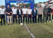 Buka Turnamen Sepak Bola, Camat Lueng Bata Harap Muncul Bibit Baru