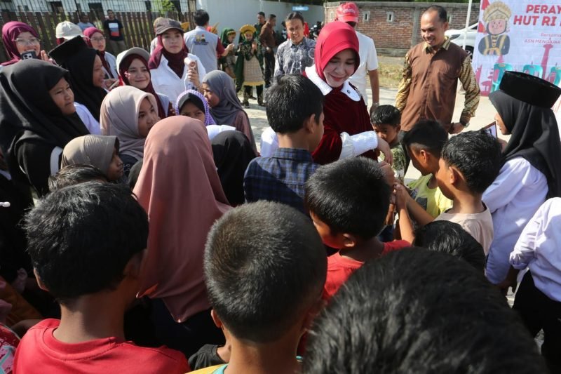 Camat Kuta Raja Hadiri Perayaan Kemerdekaan di Taman Edukasi Anak Cerdas