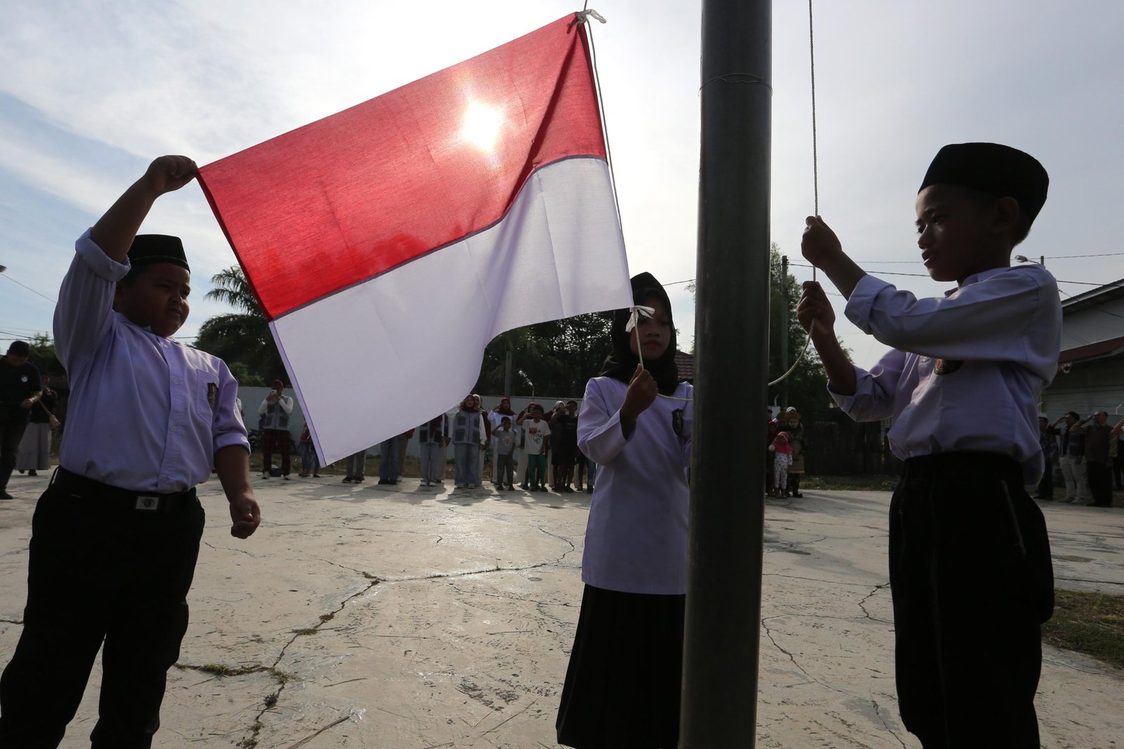 Illiza Hadirkan Semangat Kemerdekaan di Taman Edukasi Gampong Jawa