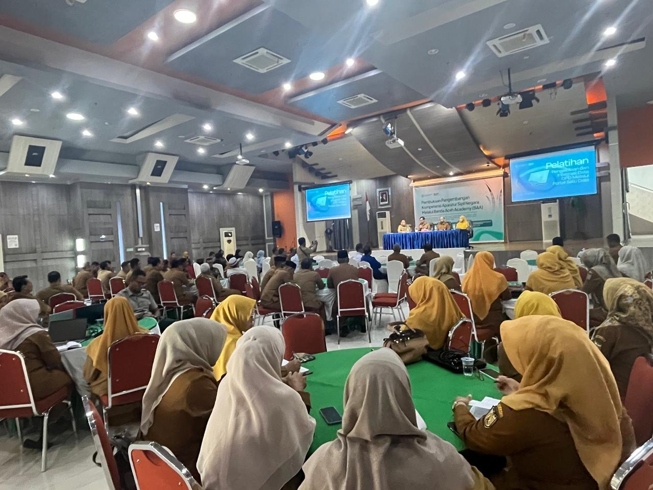Pemko Banda Aceh Gelar Pelatihan Pengelolaan dan Integrasi Data OPD melalui Portal Satu Data