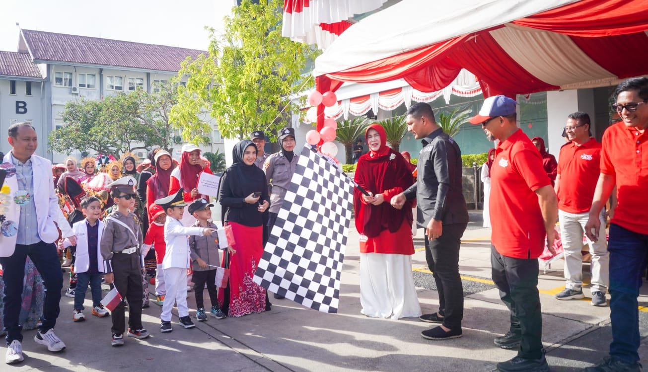Ribuan Anak PAUD se-Kota Banda Aceh Meriahkan Karnaval Kemerdekaan
