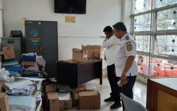 Dispersip Laksanakan Pendampingan Penyusutan Arsip pada Dishub Kota Banda Aceh