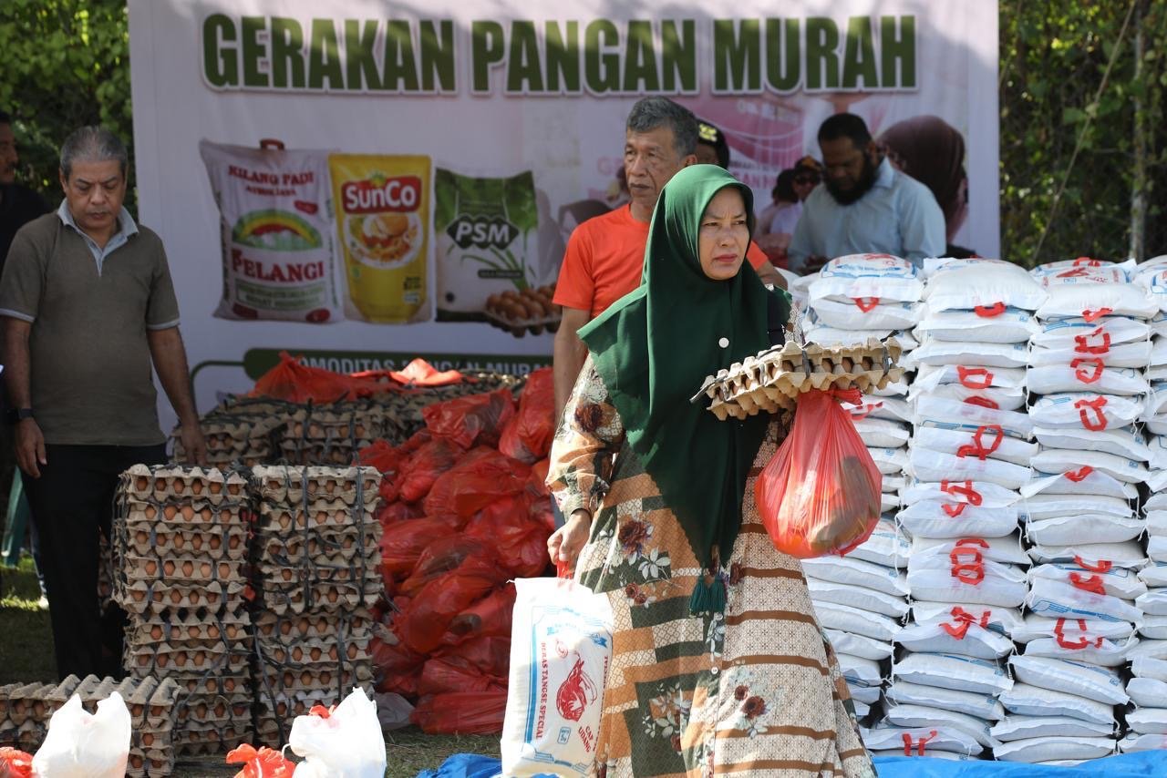 Pemko Banda Aceh Gelar GPM di Jaya Baru, Paket Pangan Dijual Rp170 Ribu