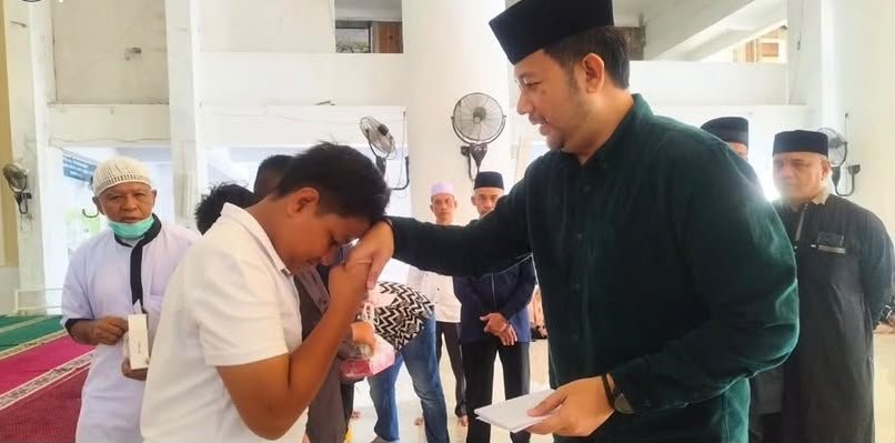 Peringatan Maulid Nabi Kemukiman Lueng Bata, 176 Anak Yatim Terima Santunan