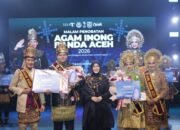 Agam Riffad dan Inong Meutya Dinobatkan sebagai Duta Wisata Banda Aceh 2026