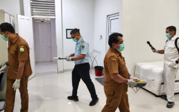 Dinkes Banda Aceh Ikuti Inspeksi Kesehatan Lingkungan Pra Embarkasi Tahap I di Asrama Haji
