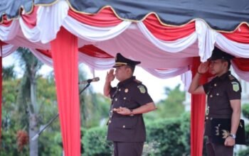 Kajari Pimpin Upacara Sumpah Pemuda ke-98 di Aceh Besar